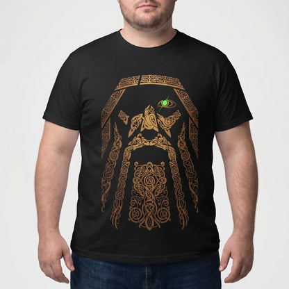 Oversize T-Shirt Mit Nordischem Print - Calvin