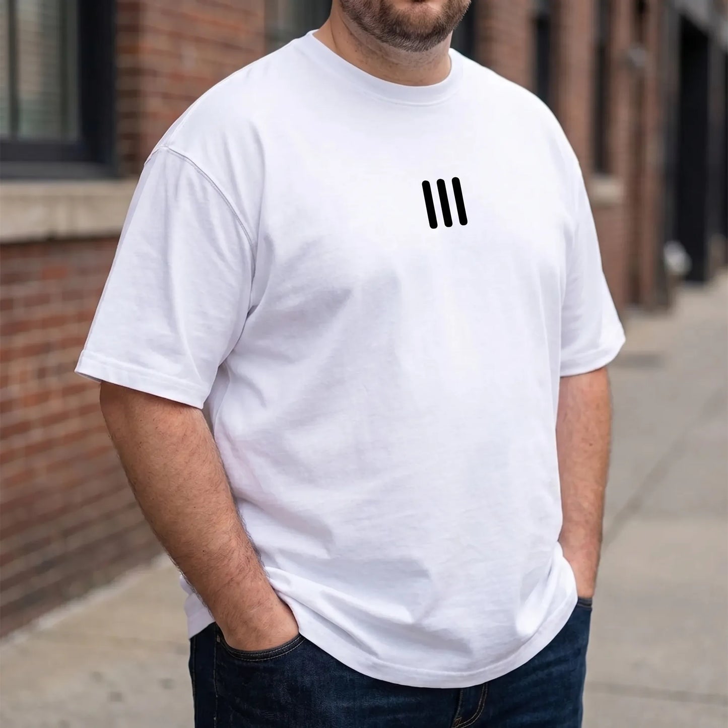 Oversize T-Shirt Mit Rundhalsausschnitt - Frankie
