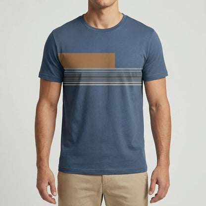 Oversize T Shirt Im Colour-Blocking-Design - Jesse
