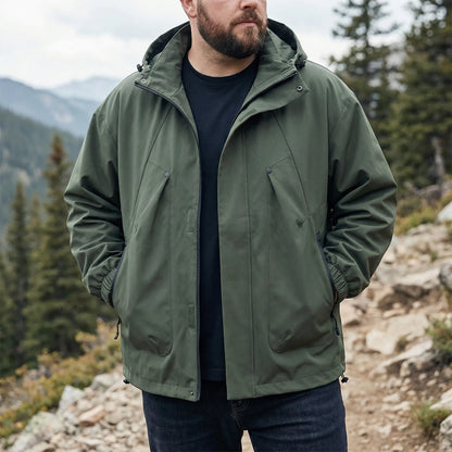 Oversize Windbreaker Jacke Mit Kapuze - Adrian