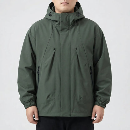 Oversize Windbreaker Jacke Mit Kapuze - Adrian