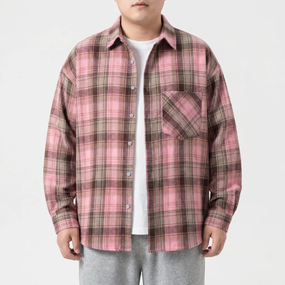 Oversized-Langarmhemd Mit Karomuster - Raymond