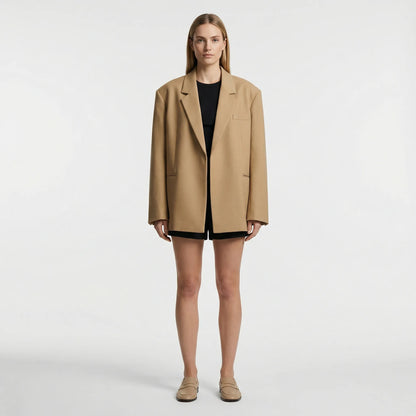 Oversized Damenblazer Mit Klarer Silhouette - Alexia