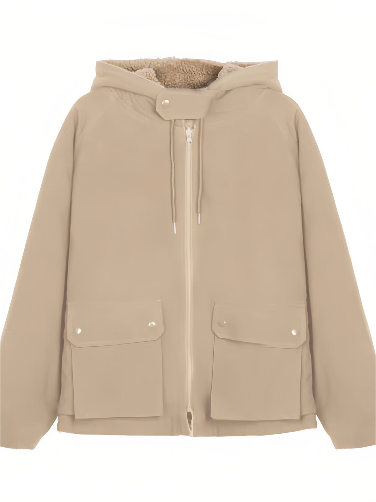 Oversized Hooded Reversible Parka - Mindy