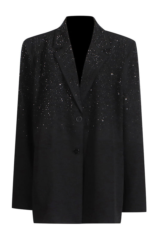 Oversized Sparkle-Detail Women's Blazer - Dianne
