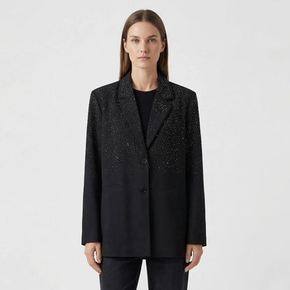 Oversized Sparkle-Detail Women's Blazer - Dianne