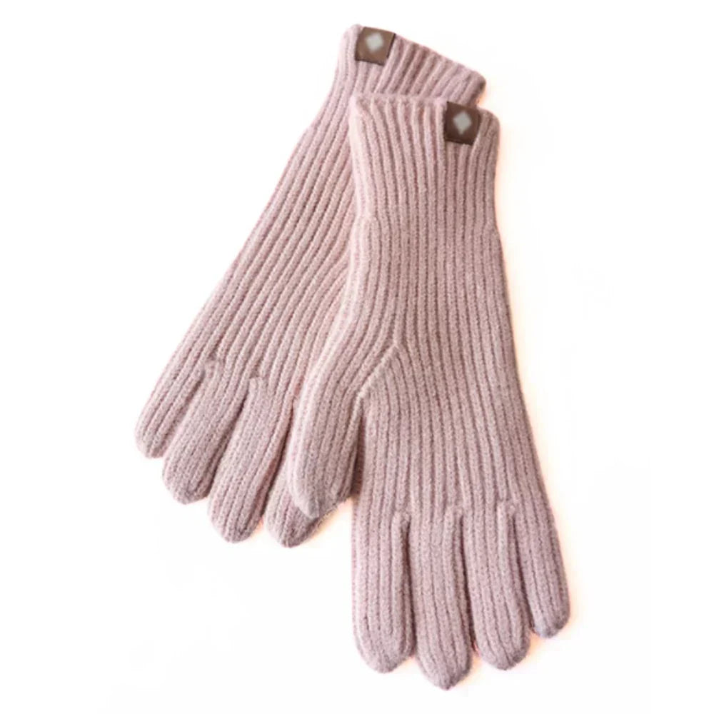 Casual Gestrickte Damenhandschuhe - Elena