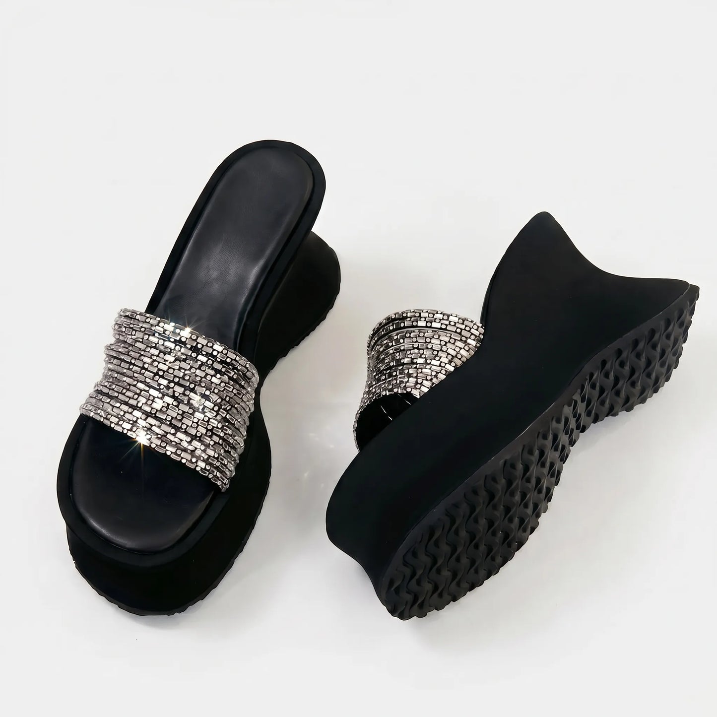 Plateau-Sandalen Mit Keilabsatz - Dianna