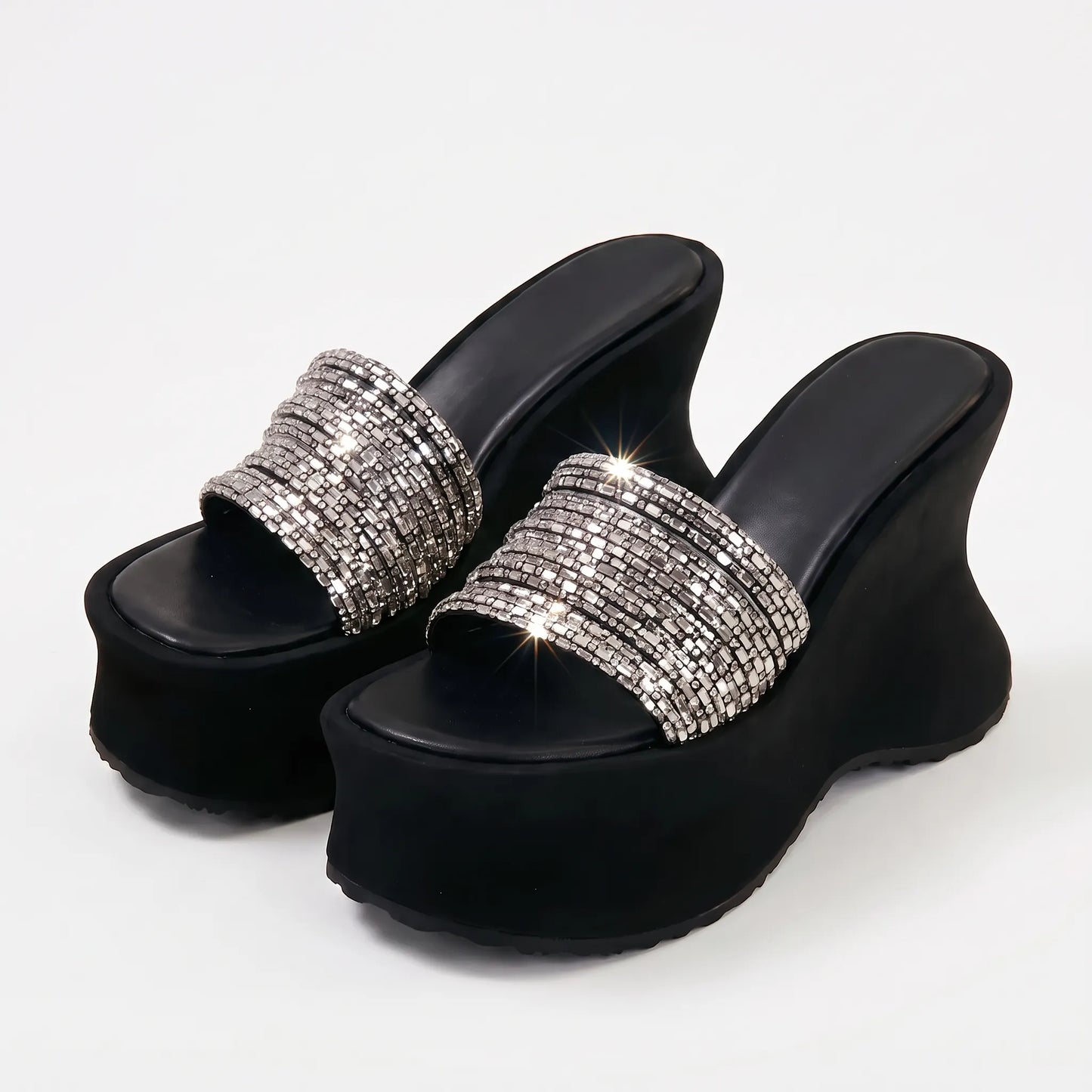 Plateau-Sandalen Mit Keilabsatz - Dianna