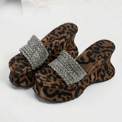 Plateau-Sandalen Mit Keilabsatz - Dianna