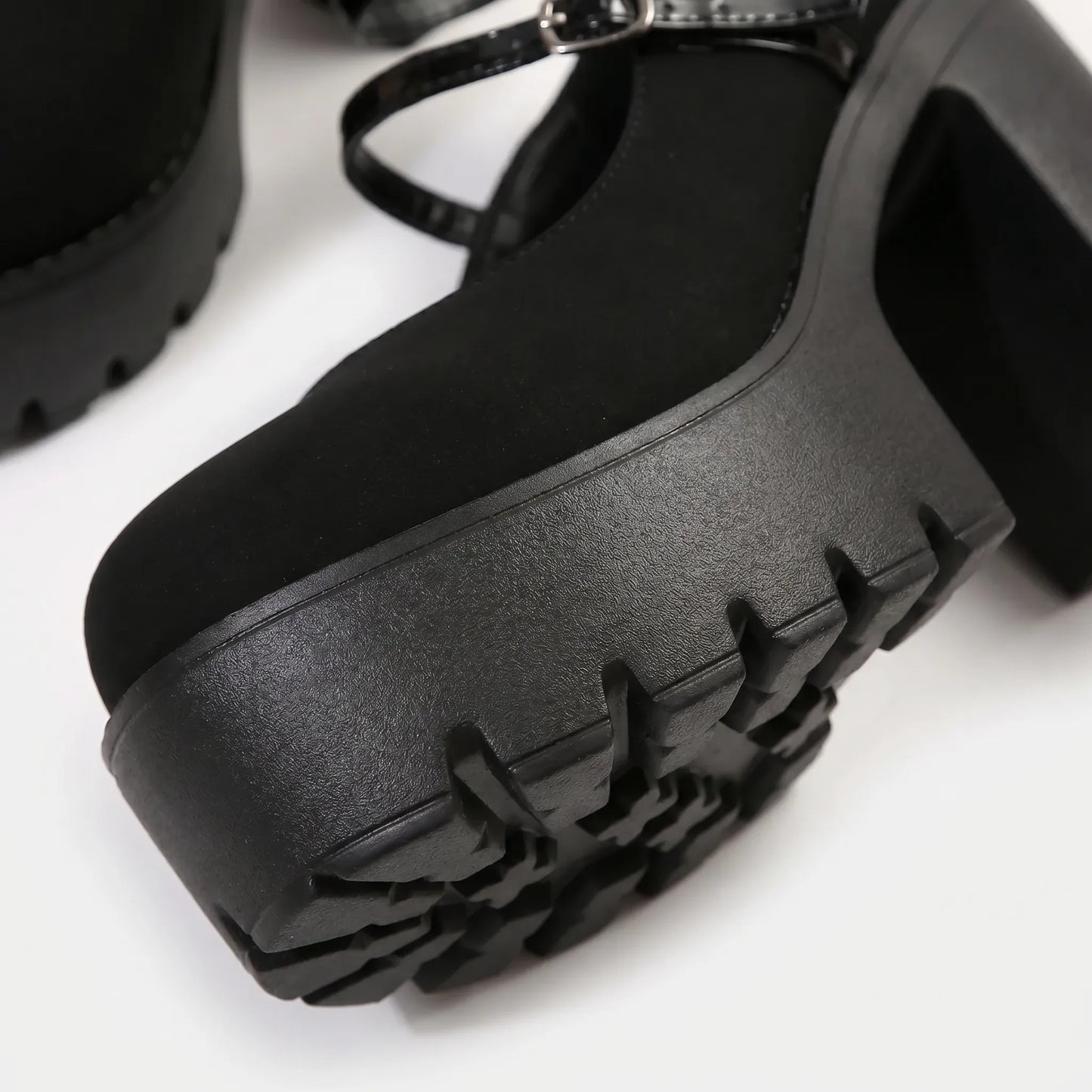 Plateau Pumps Mit Blockabsatz - Antonia