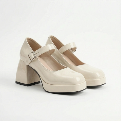 Plateau Pumps Mit Riemchen - Lynda