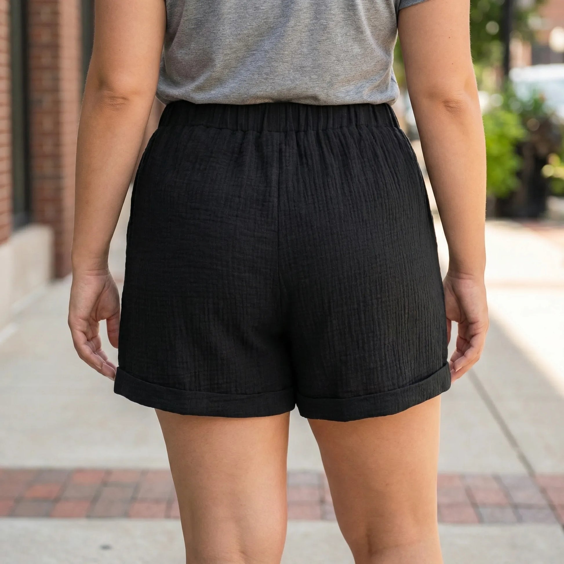 Plus-Size-Shorts Mit Lockerer Passform - Amber