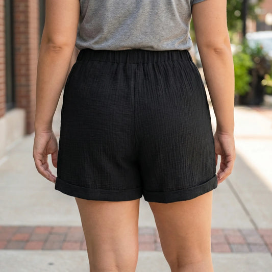 Plus-Size-Shorts Mit Lockerer Passform - Amber