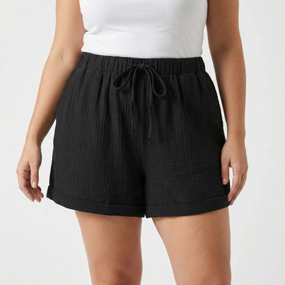 Plus-Size-Shorts Mit Lockerer Passform - Amber