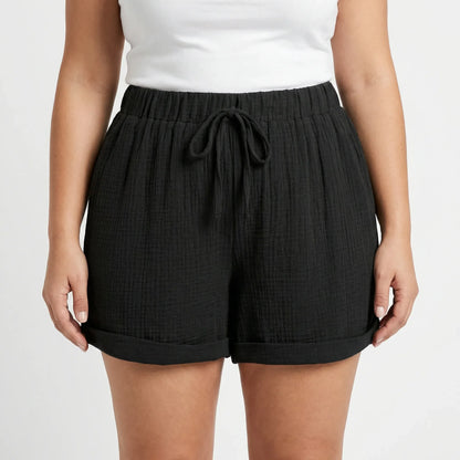 Plus-Size-Shorts Mit Lockerer Passform - Amber