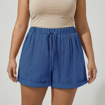 Plus-Size-Shorts Mit Lockerer Passform - Amber