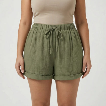 Plus-Size-Shorts Mit Lockerer Passform - Amber
