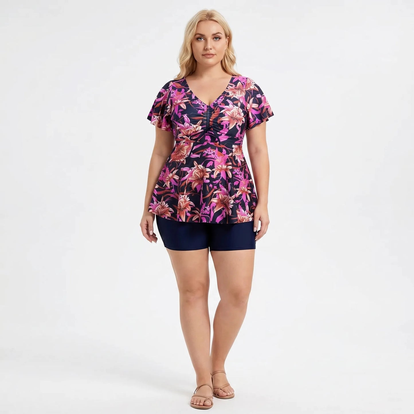 Plus Size Bikini Set - Catherine