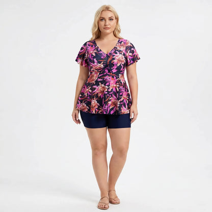 Plus Size Bikini Set - Catherine