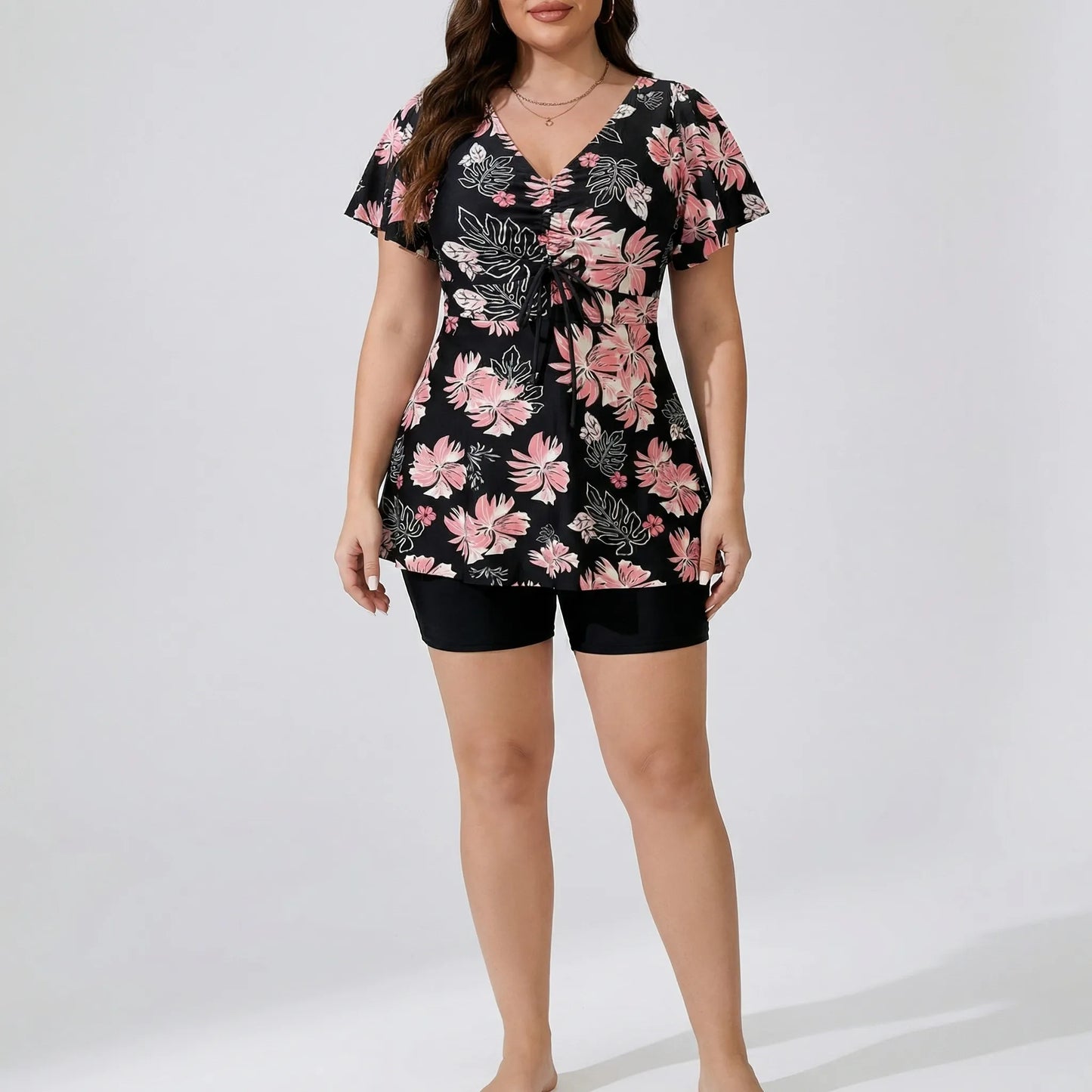 Plus Size Bikini Set - Catherine
