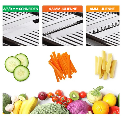 Edelstahl-Mandoline - PrecisionSlice
