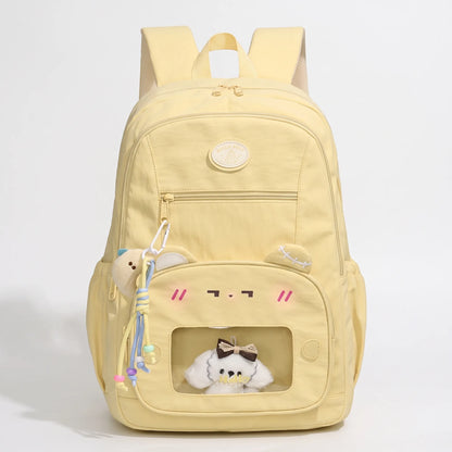 Preppy-Style Tagesrucksack - VisiTote