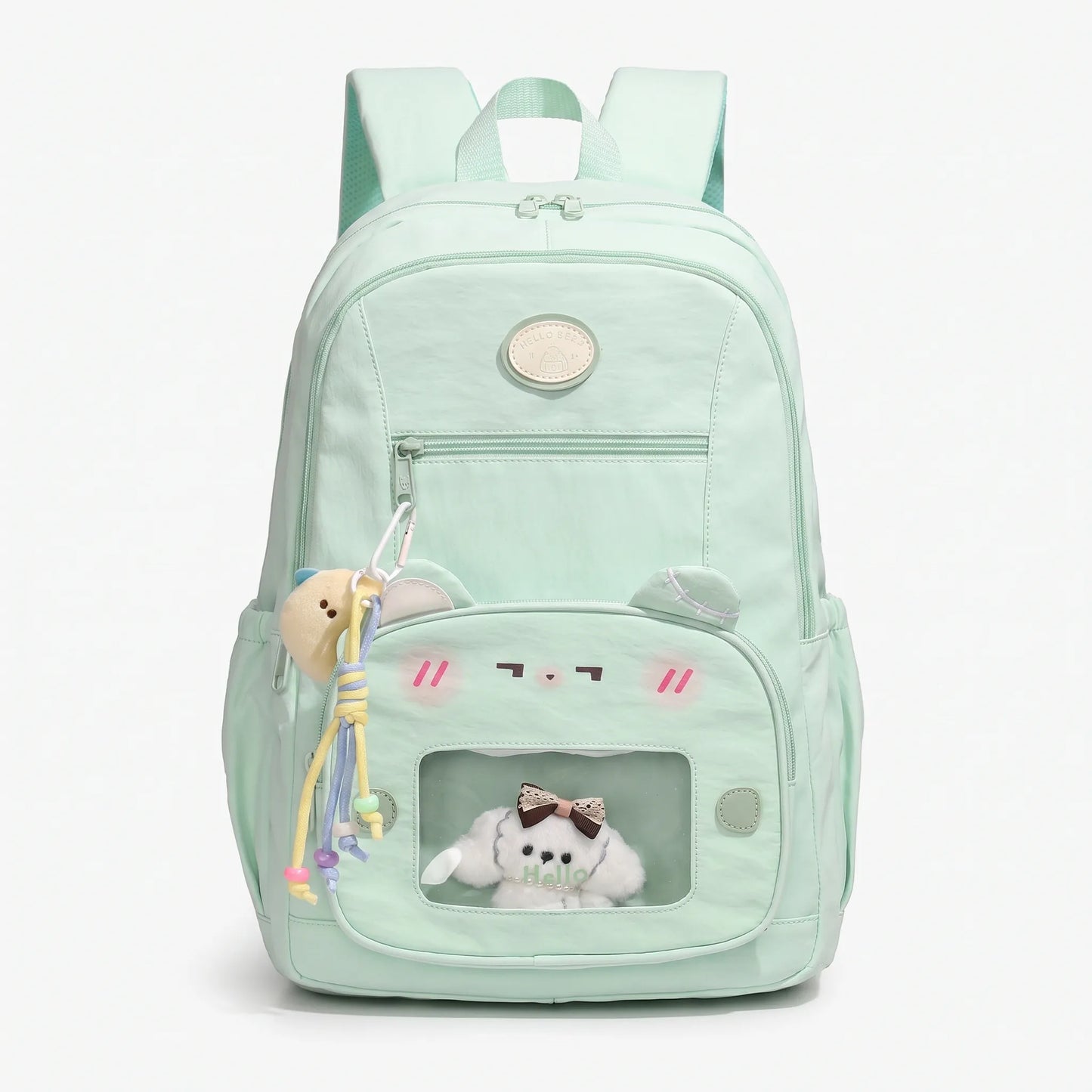 Preppy-Style Tagesrucksack - VisiTote