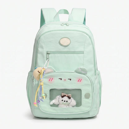 Preppy-Style Tagesrucksack - VisiTote