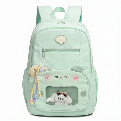 Preppy-Style Tagesrucksack - VisiTote