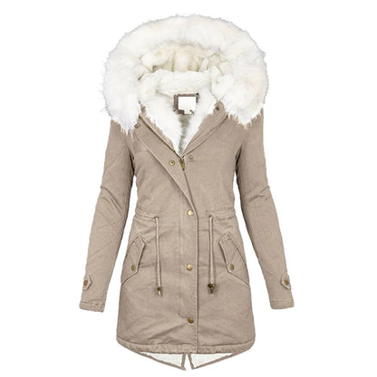 Luxe Gefütterte Damenwinterjacke - Elena