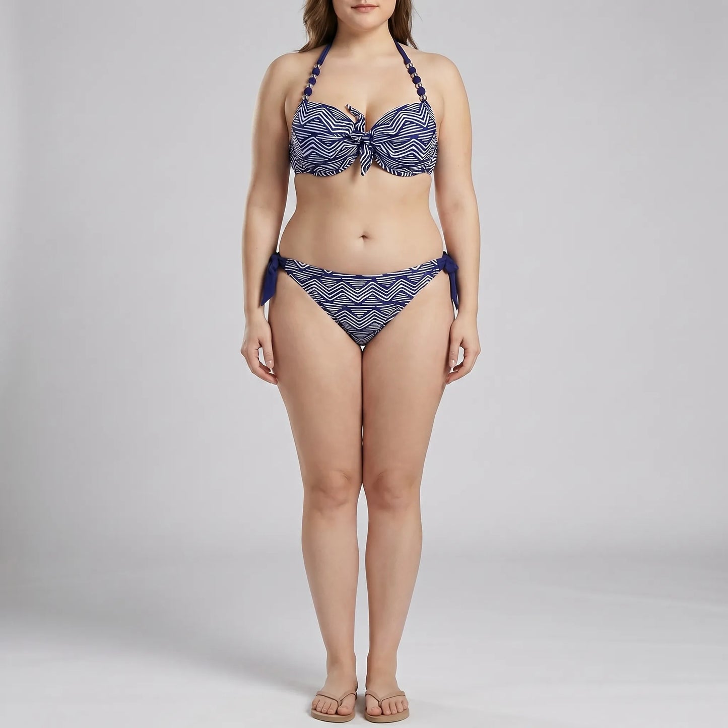 Push-Up-Bikini-Set In Plus-Size - Heidi
