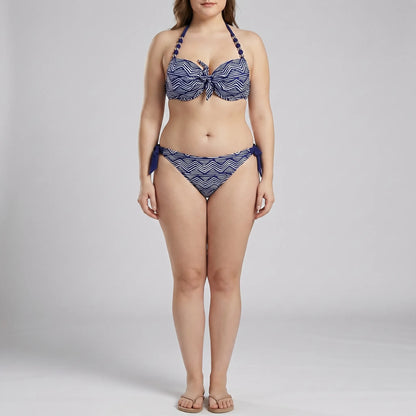 Push-Up-Bikini-Set In Plus-Size - Heidi