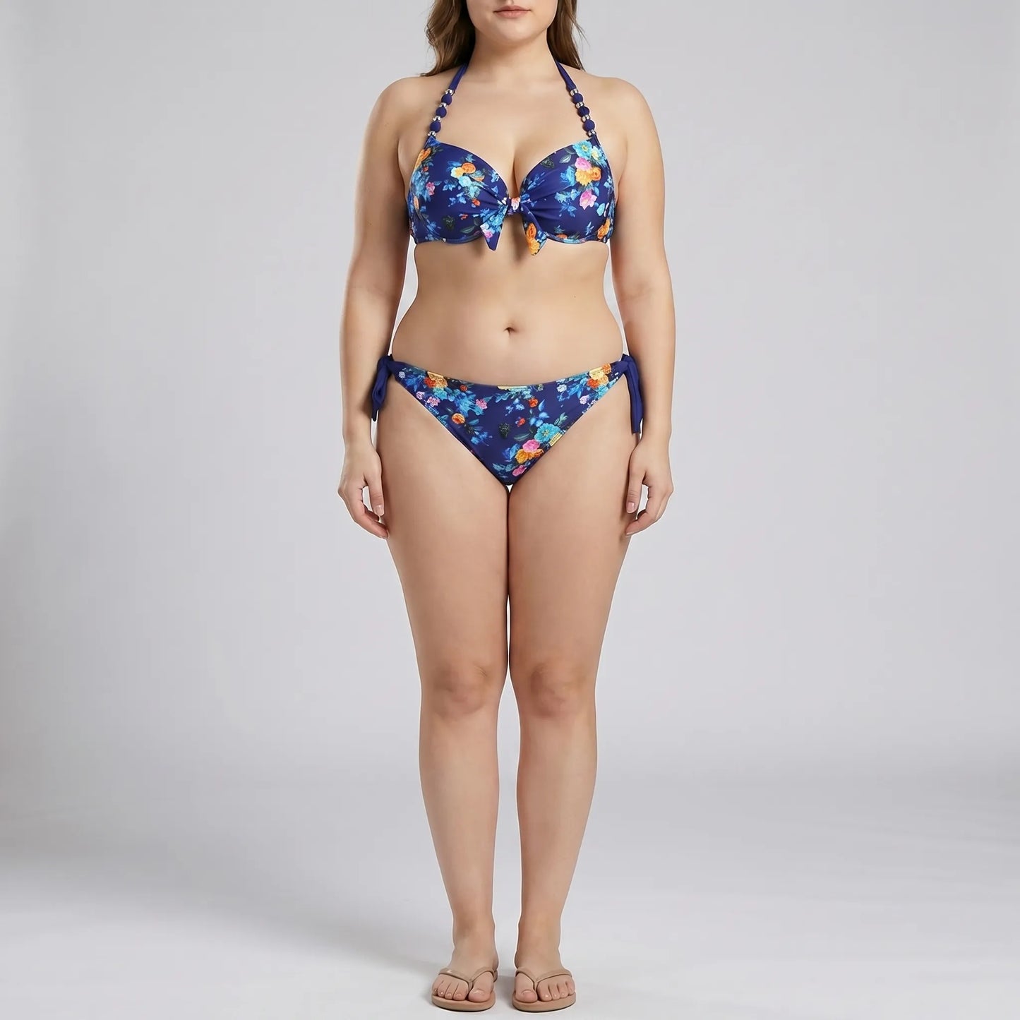 Push-Up-Bikini-Set In Plus-Size - Heidi