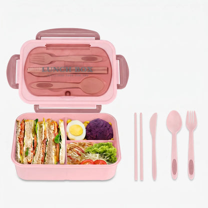 Rechteckige Meal-Prep-Box Mit Unterteilung - Bentova