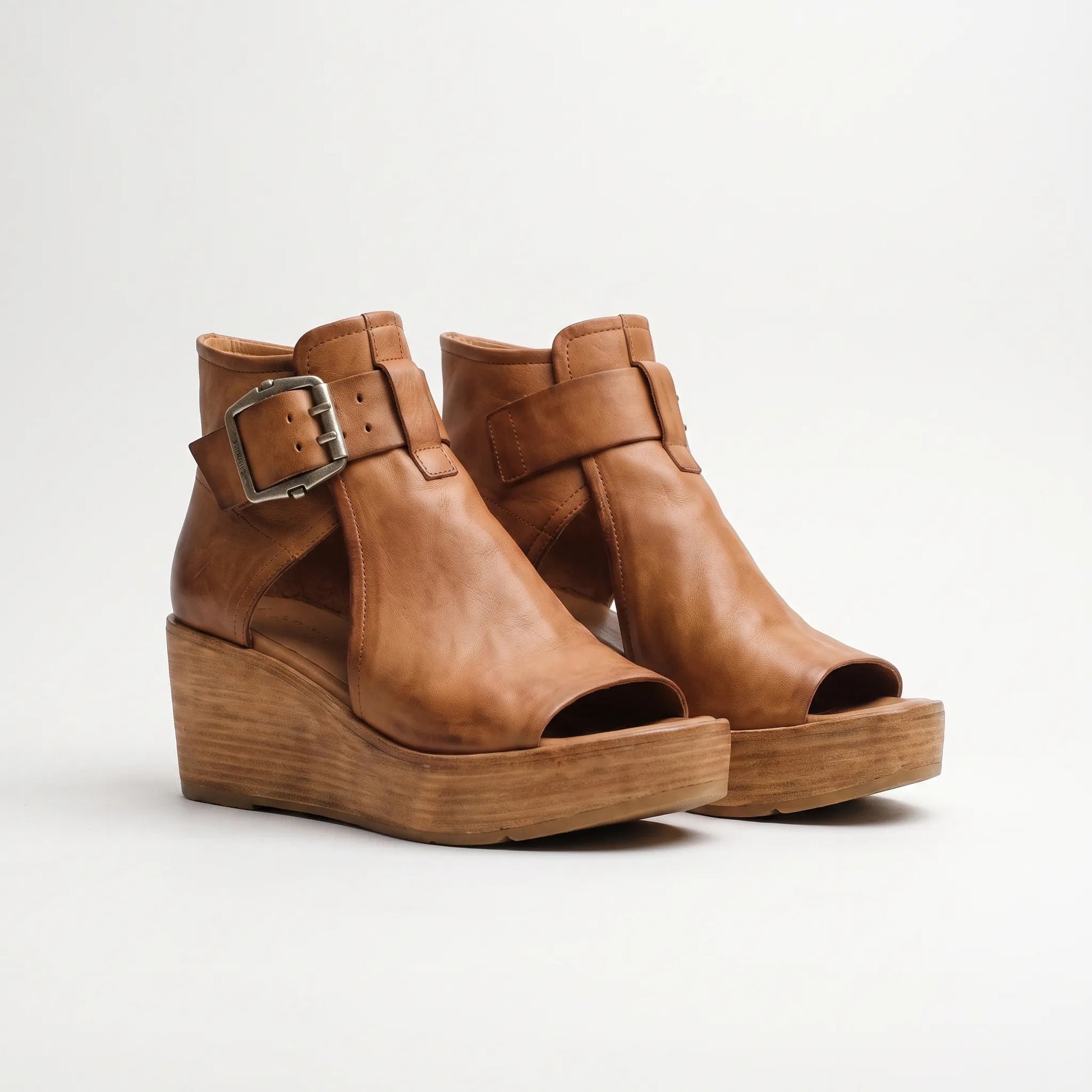 Retro Plateau Damensandalen - Janet