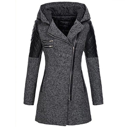 Warmer Langer Damen-Wintermantel - Aria
