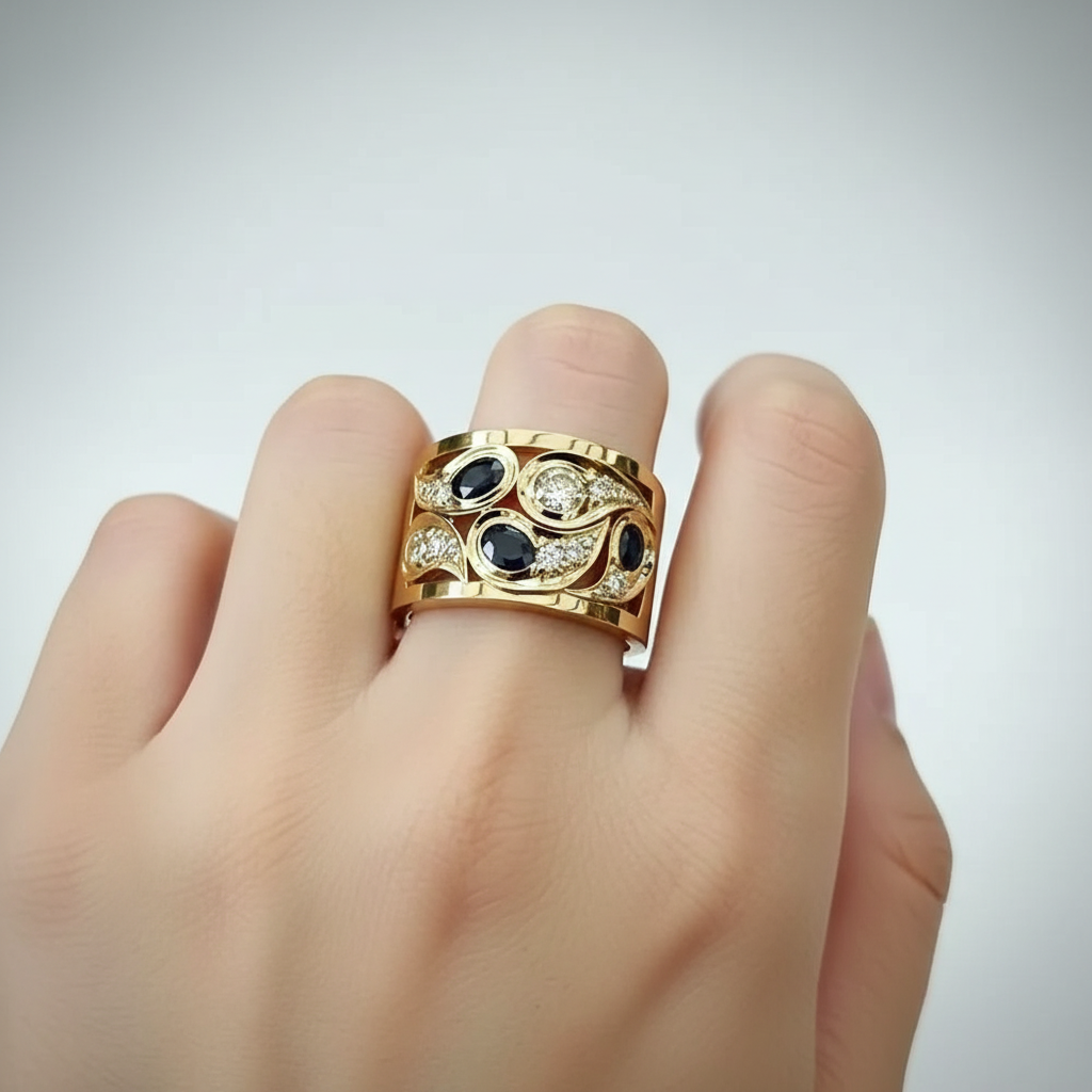 Ringschmuck Mit Kristallen - ShimmerRing