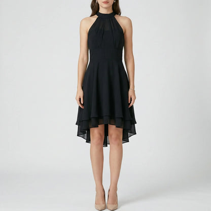 Romantisches Abendkleid Mit Volants - Jessie