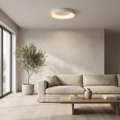 Round Flush-Mount LED Ceiling Light -  Ceilux