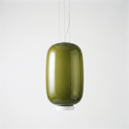 Rounded Glass Pendant Ceiling Lamp -  Glowdome