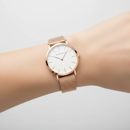 Runde Armbanduhr - TimelessWatch