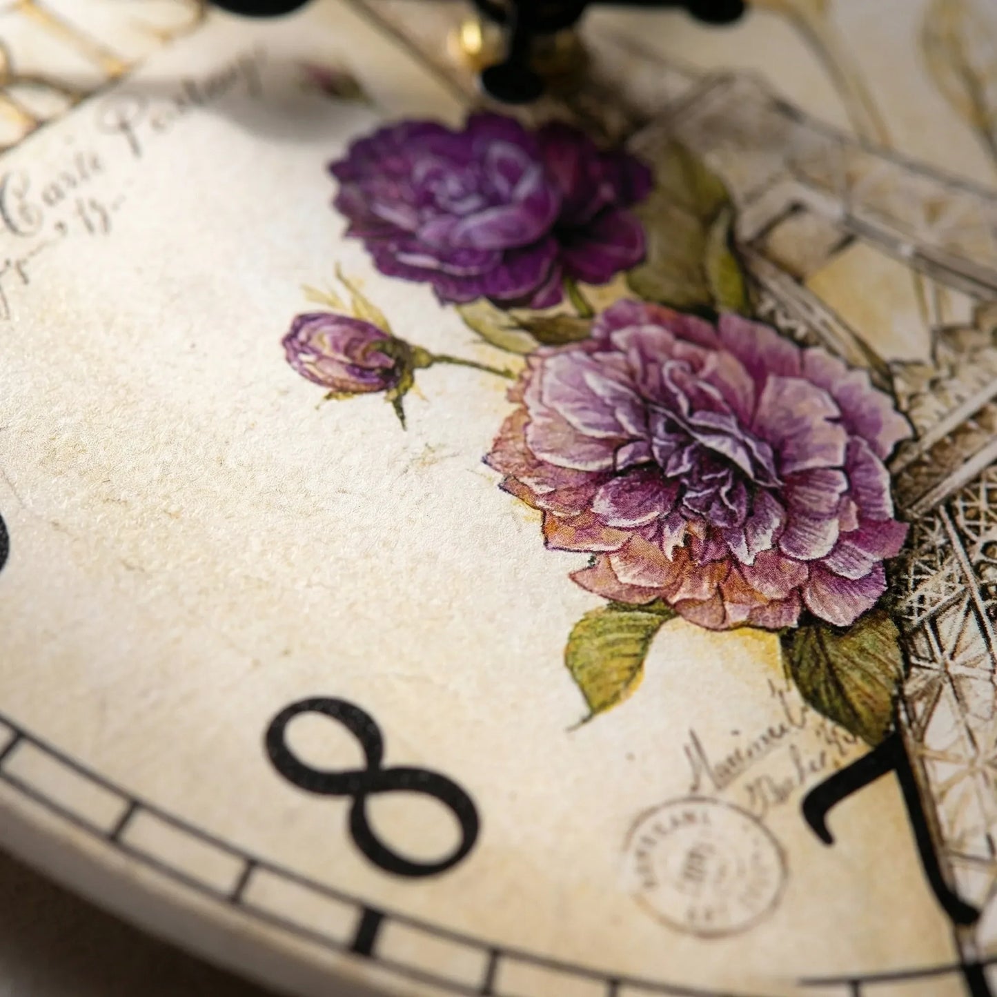 Runde Dekorative Wanduhr - Parivue
