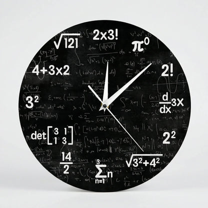 Runde Motiv-Wanduhr - NumeriClock
