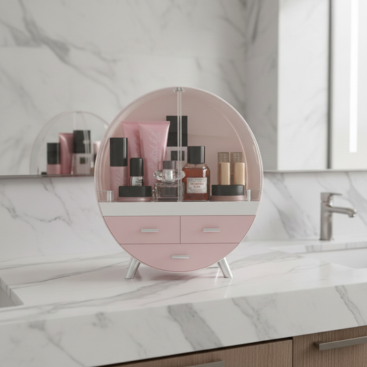 Runder Kosmetik Organizer Kunststoff - Curvique