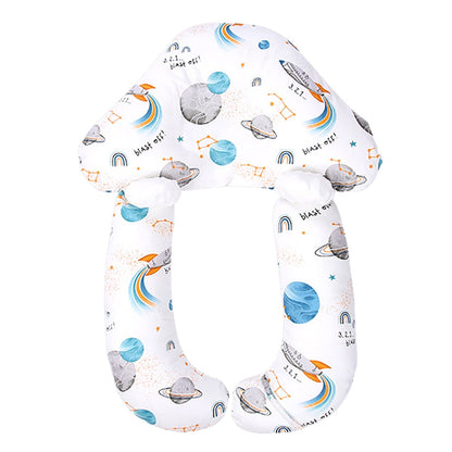 Ergonomisches Babykissen aus Baumwolle für sicheren und bequemen Schlaf