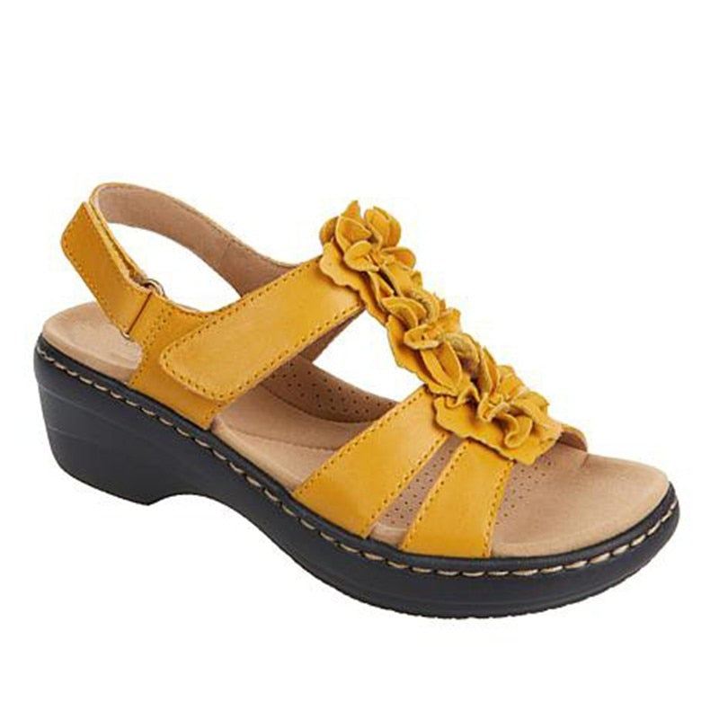 Retro Sommer-Sandalen für Damen – Aurelia