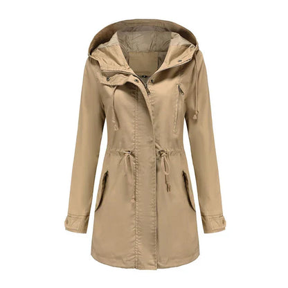 Stilvolle Damen Kapuzenjacke – Marielle Herbstzauber Edition