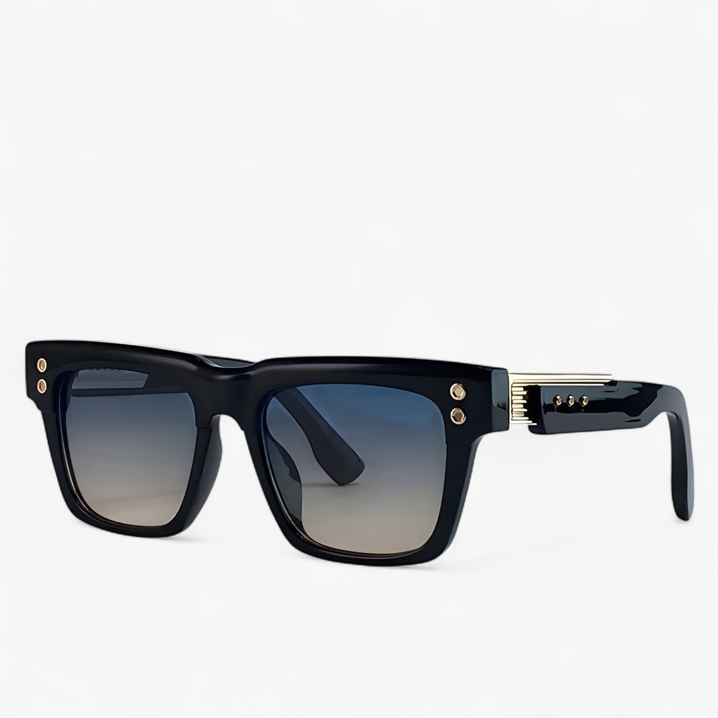 Gepolarisierte Steampunk-Sonnenbrille – Axior
