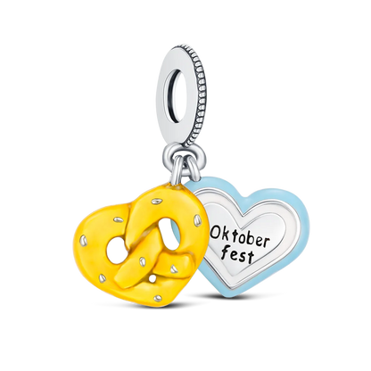 Silberne Armbandanhänger – HerzGlanz Oktoberfest 2025